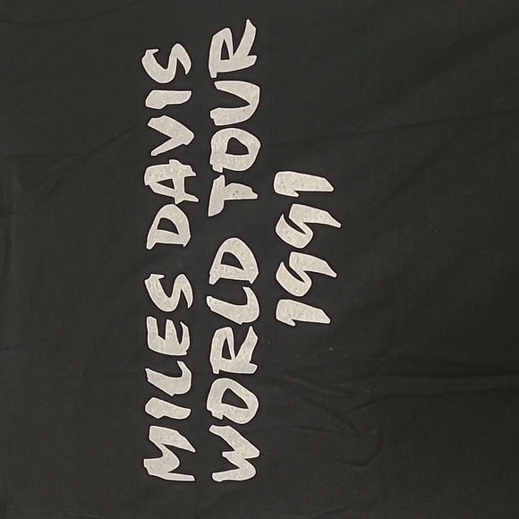Vintage Miles Davis Tour T-shirt - Picture 4 of 5